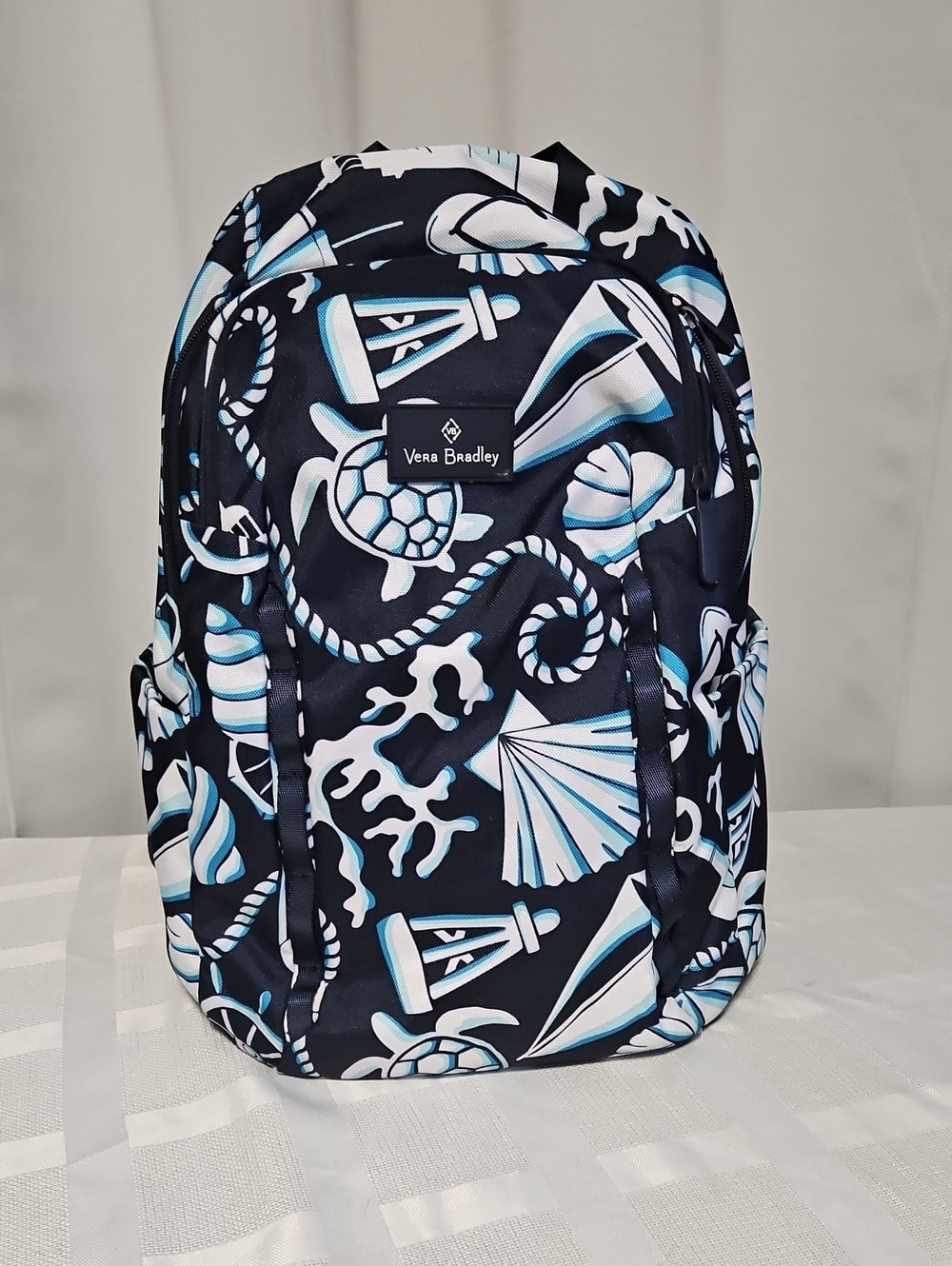 Vera Bradley Lighten Up Large Sporty Backpack - Shore Enough